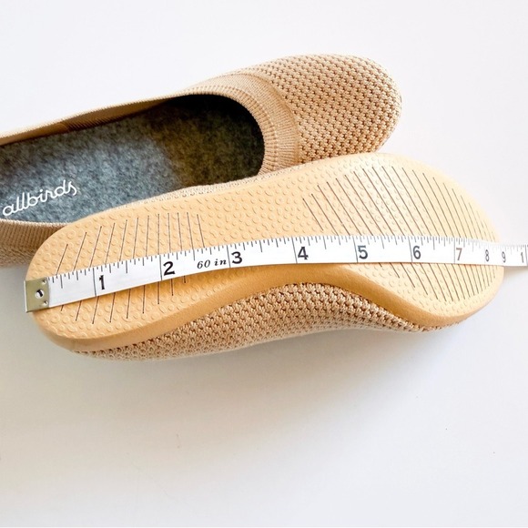 Allbirds Tree Breezers Flats Lux Beige Knit Ballet Shoes Women's size 5.5 - Picture 12 of 13